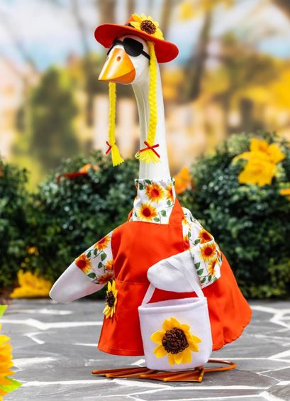 Giddy the Porch Goose Outfits