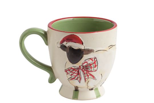 Farm Animal Christmas Mugs