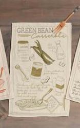 Recipe Spoon and Hand Towel 4 Sets