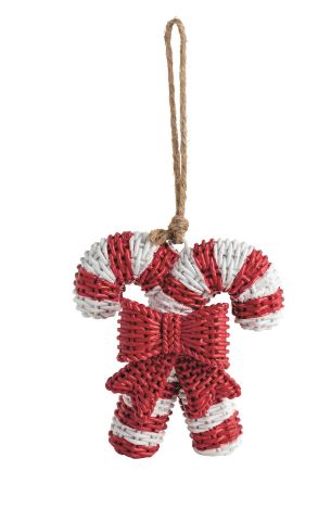Resin Wicker Ornaments