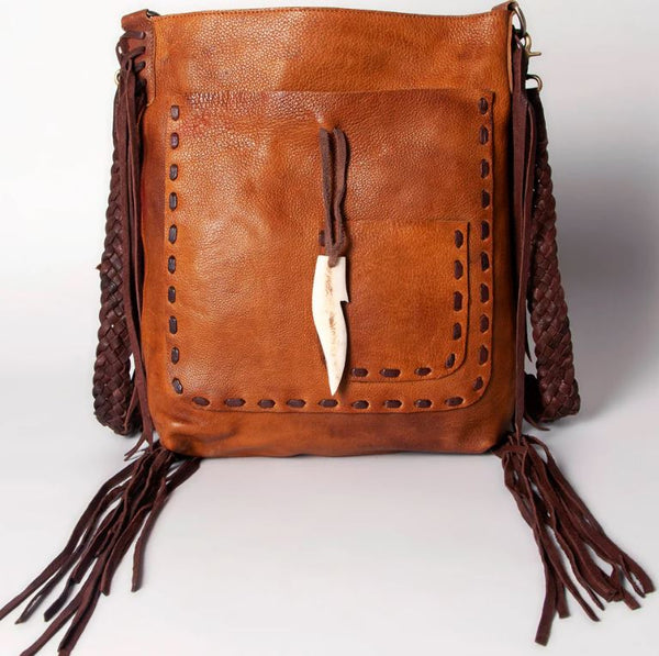 HandCrafted Western Leather Crossbody