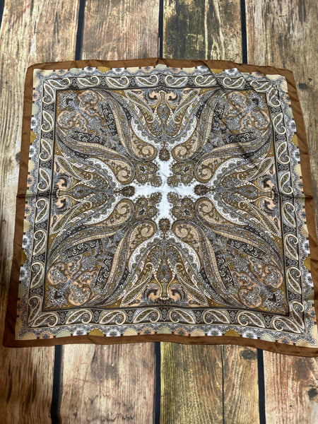 CARAMEL PAISLEY WILDRAG