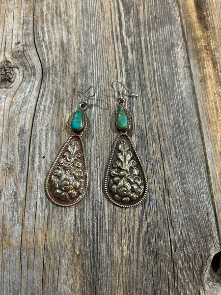 Turquoise Drop Earrings