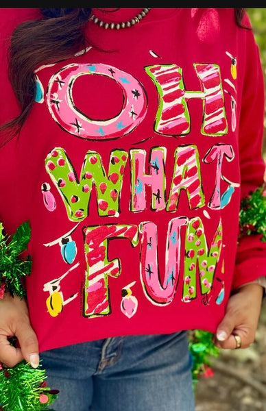 Callie Ann Stelter Oh What Fun T Shirt