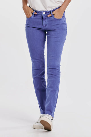 GISELE HIGH RISE ANKLE SKINNY JEANS GALACTIC COBALT