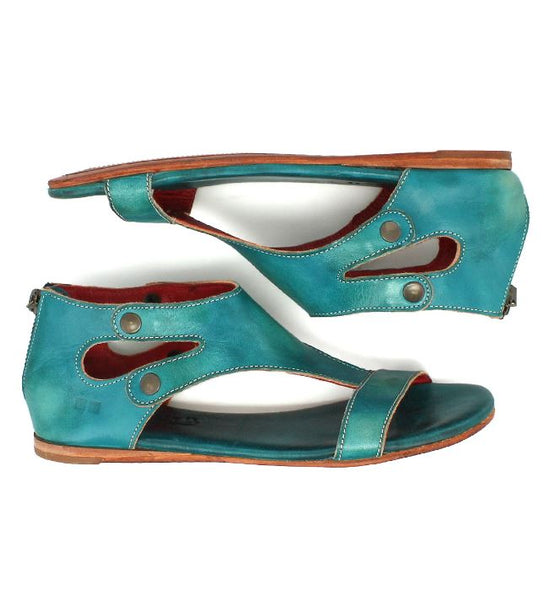 SOTO ARCTIC TEAL DRIFTWOOD SANDAL