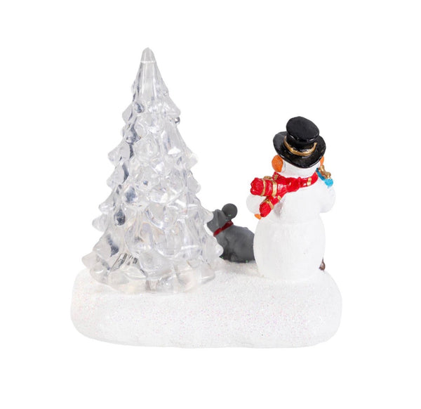 Color Changing Christmas Scene-Asst of 2