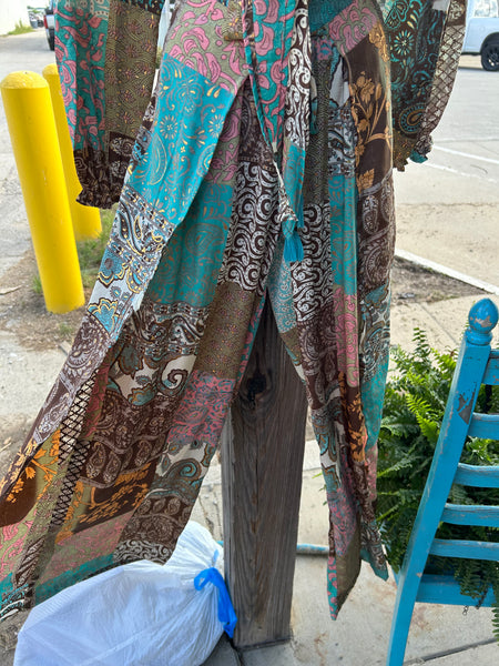 BOHO PATCH PRINT PANT