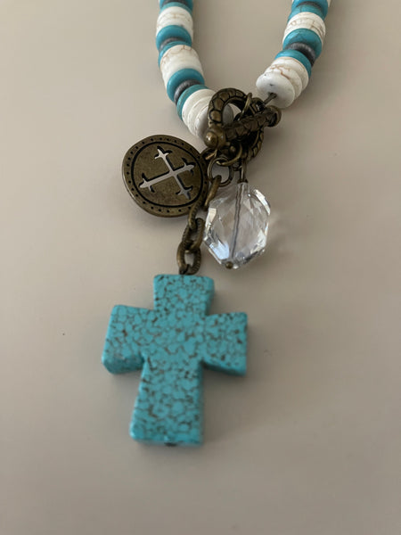 HEISHI BEADED NECKLACE