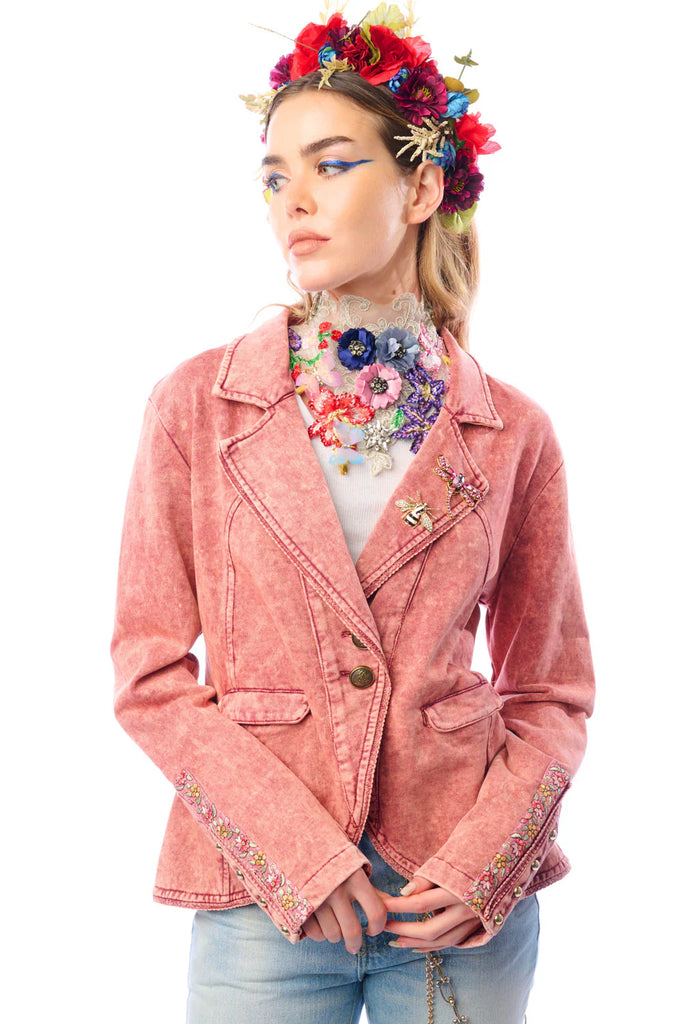 Mauve Colonel Jacket
