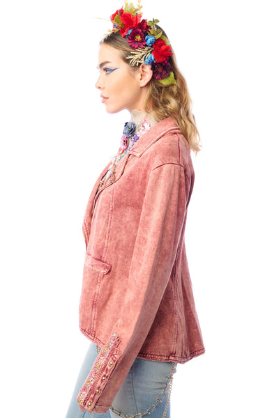 Mauve Colonel Jacket