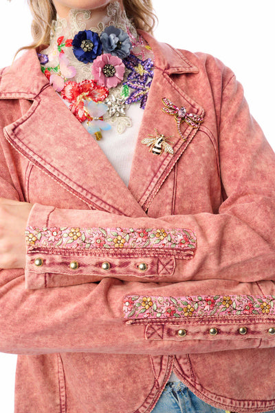 Mauve Colonel Jacket