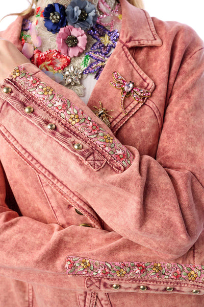 Mauve Colonel Jacket