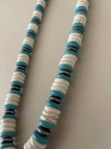 HEISHI BEADED NECKLACE
