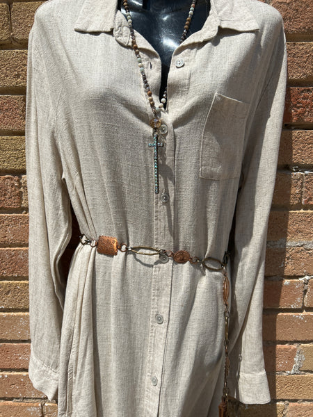 Classic Linen Dress