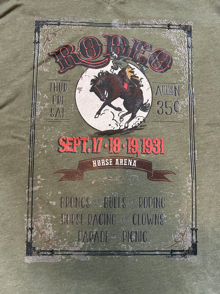 Vintage Rodeo Poster T Shirt