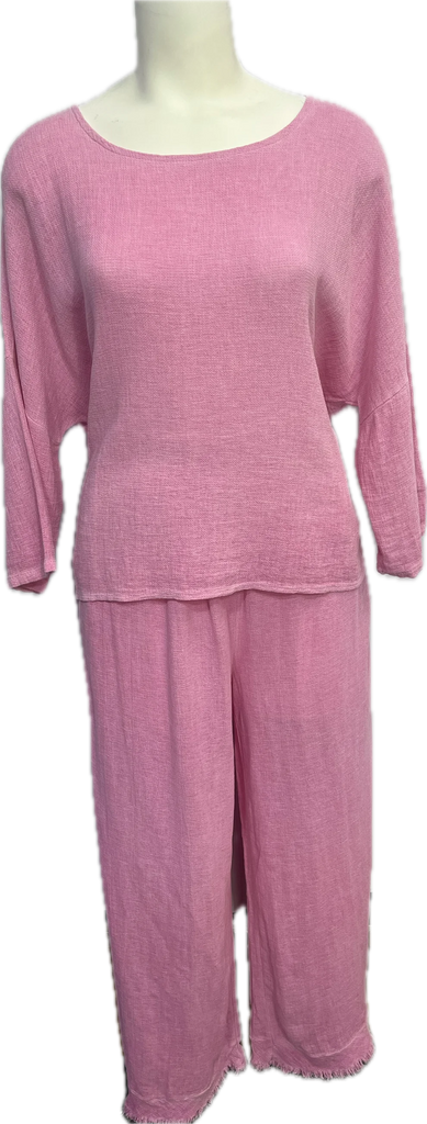 Gauze 3/4 Sleeve Top (6 COLORS)