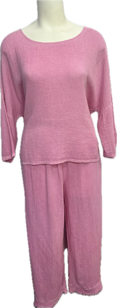 Gauze Ruffled Pants (6 COLORS)