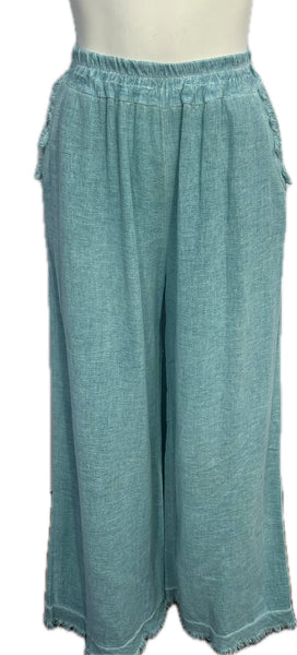 Gauze Ruffled Pants (6 COLORS)