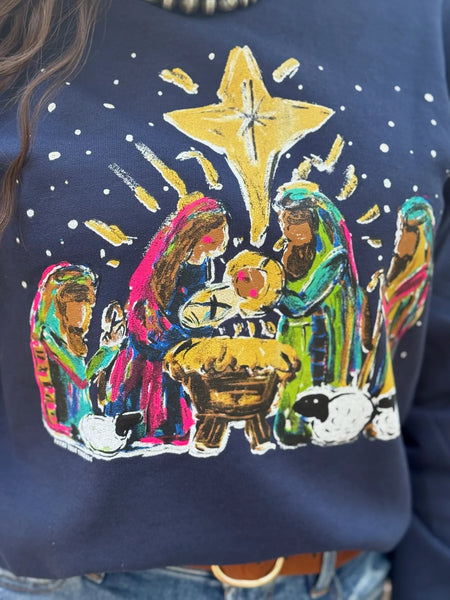 Callie Ann Stelter Nativity Scene Tee