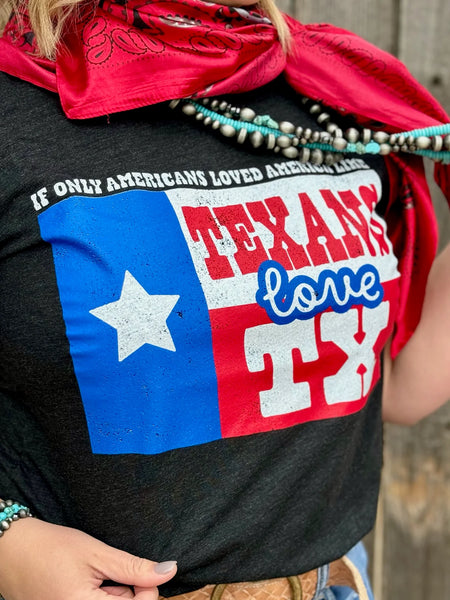 Texans Love Texas V-Neck Tee