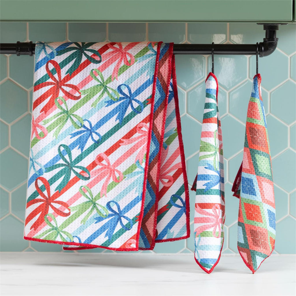 HEARTFELT BOW KICHEN TOWEL