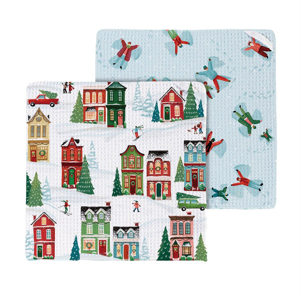 HEARTFELT CHEER LODGE KICHEN TOWEL