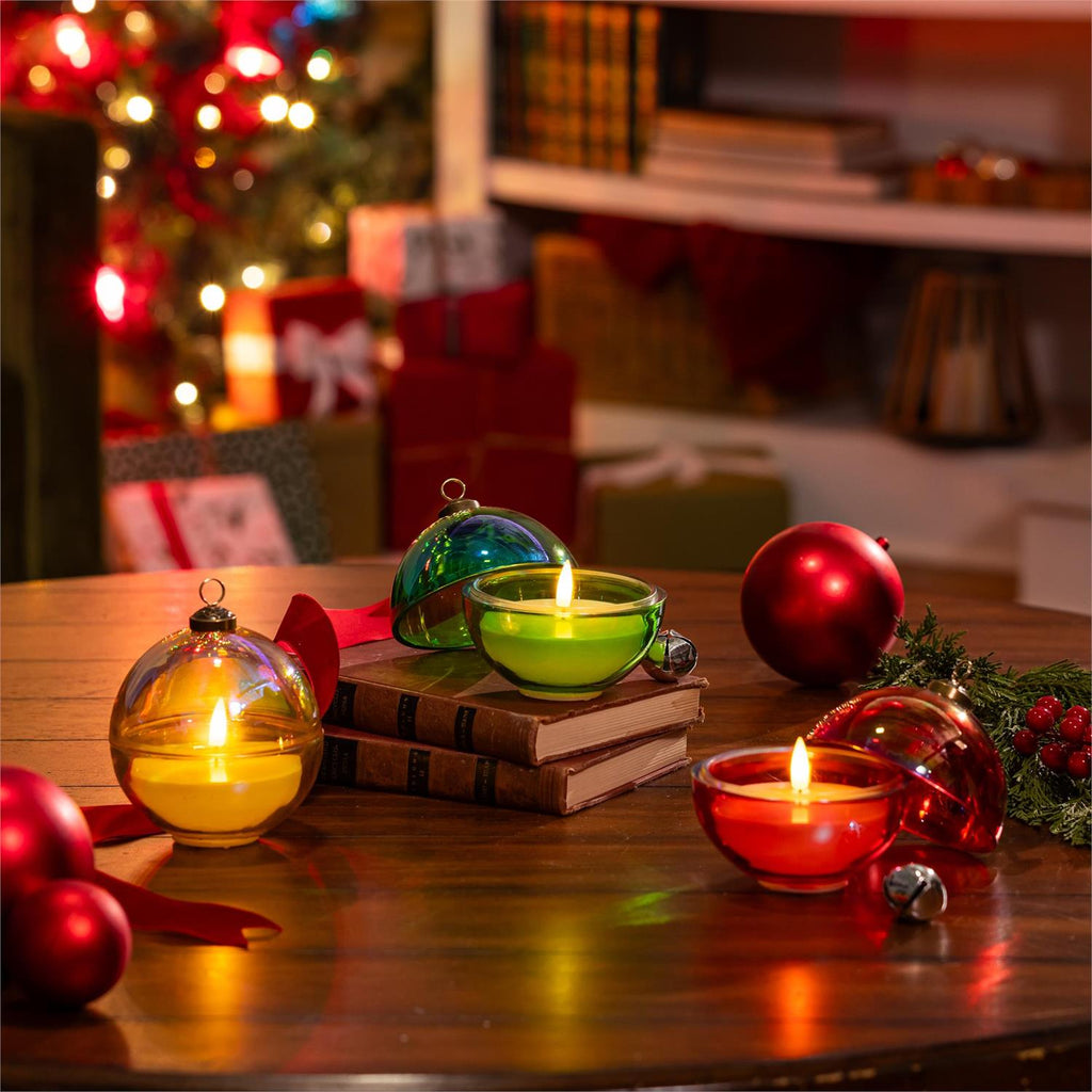 HEARTFELT CHEER LRD TABLE GLASS ORNAMENT