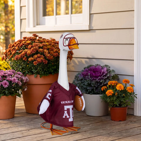 Texas A&M Sports Porch Goose Uniform