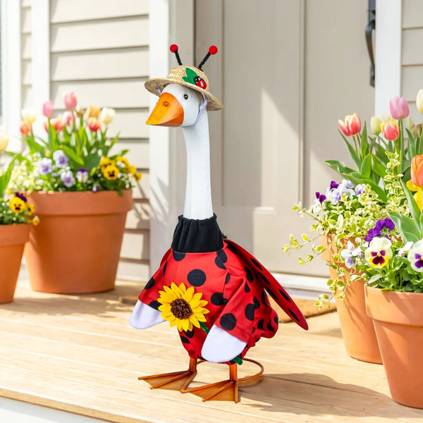 Giddy the Porch Goose Outfits