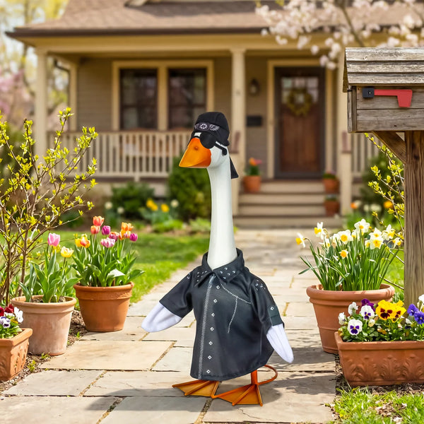 Giddy the Porch Goose Outfits