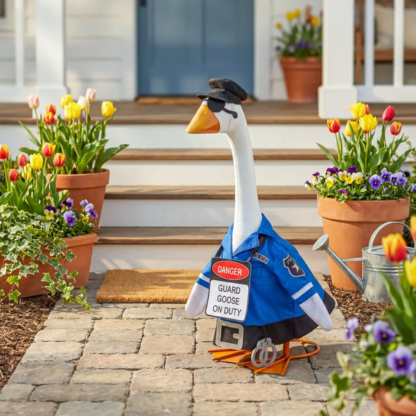 Giddy the Porch Goose Outfits
