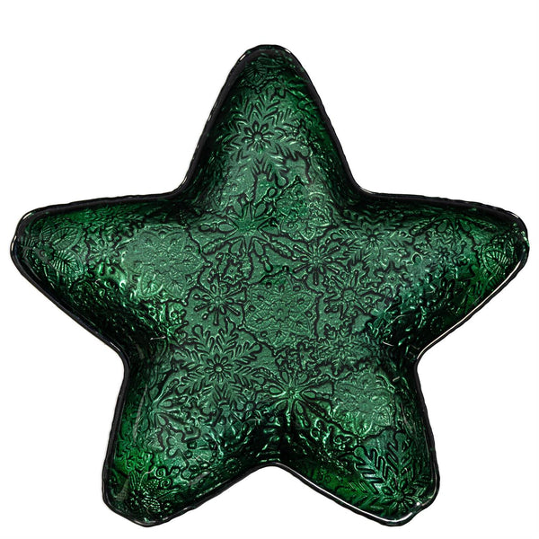 HEARTFELT CHEER GLASS STAR PLATE