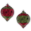 HEATFELT CHEER PLATE GLASS ORNAMENT SHAPES ASS OF 2