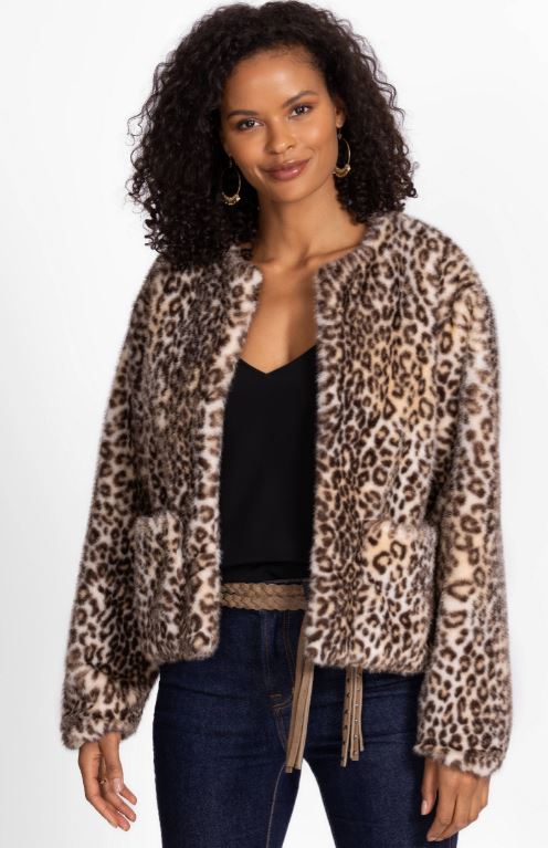 Priscilla Faux Fur Jacket by Johnny Was