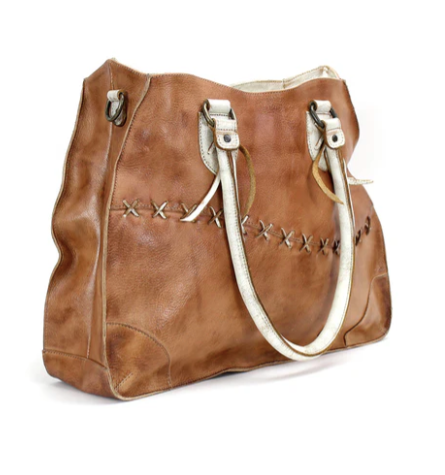 Bruna Handbag (Tan Rustic Nectar)