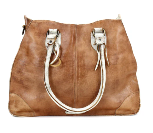 Bruna Handbag (Tan Rustic Nectar)