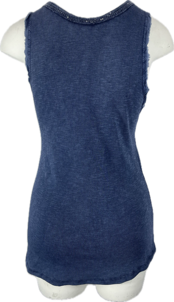 Sequin V-Neck Tank Tops