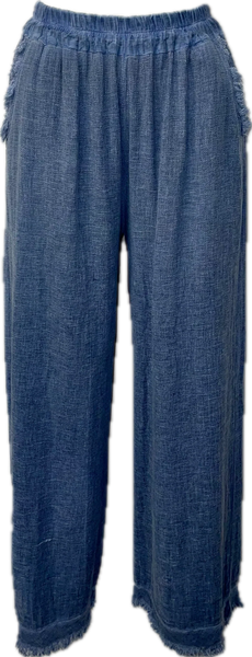 Gauze Ruffled Pants (6 COLORS)