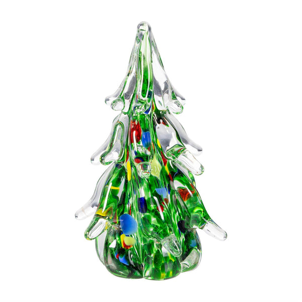 HEARTFELT CHEER GLASS TREE DECOR 3 STYLES