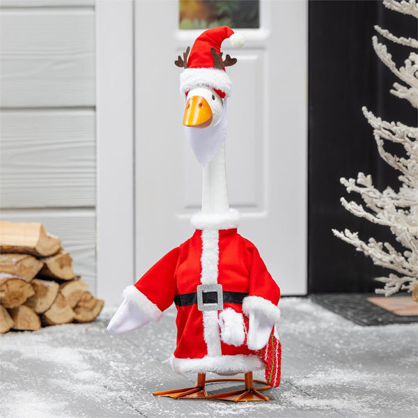 GIDDY THE GOOSE MR CLAUS OUTFIT