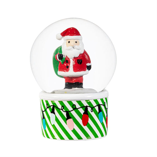 Heartfelt Cheer Christmas Character Resin Water Globe