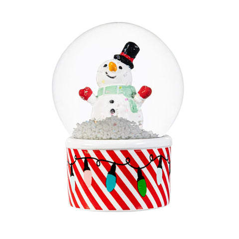 Heartfelt Cheer Christmas Character Resin Water Globe