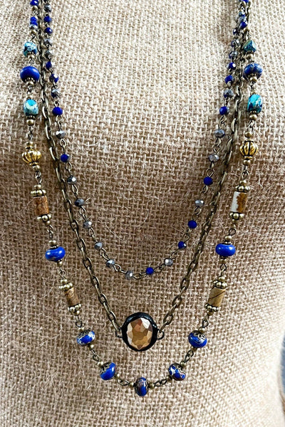 Dylan Designs - Justina Necklace: Imperial Jasper