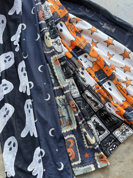 BLAKELEY - PREORDER- MOON CHILD DRESS IT UP MESH TOPS: S/M / VINTAGE HALLOWEEN