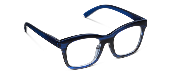 Peepers - To the Maximalist (Blue Light): Coffee/Clear Glitter / Reading / 3.00