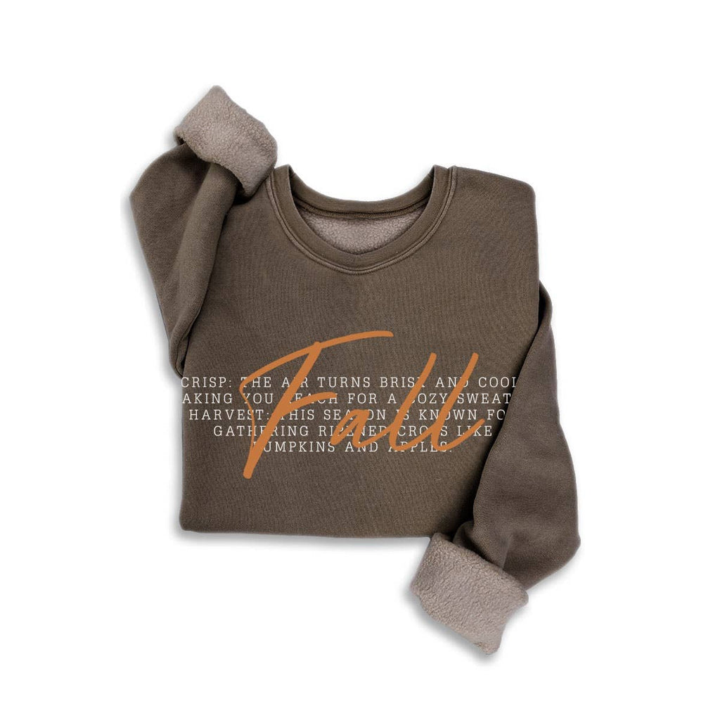 FALL MINERAL SWEATSHIRTS - 3 colors