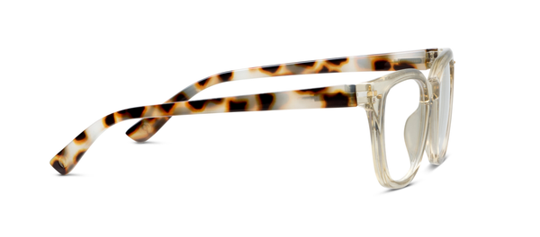 Peepers - Lenora (Blue Light): Fog/Chai Tortoise / Reading / 1.75