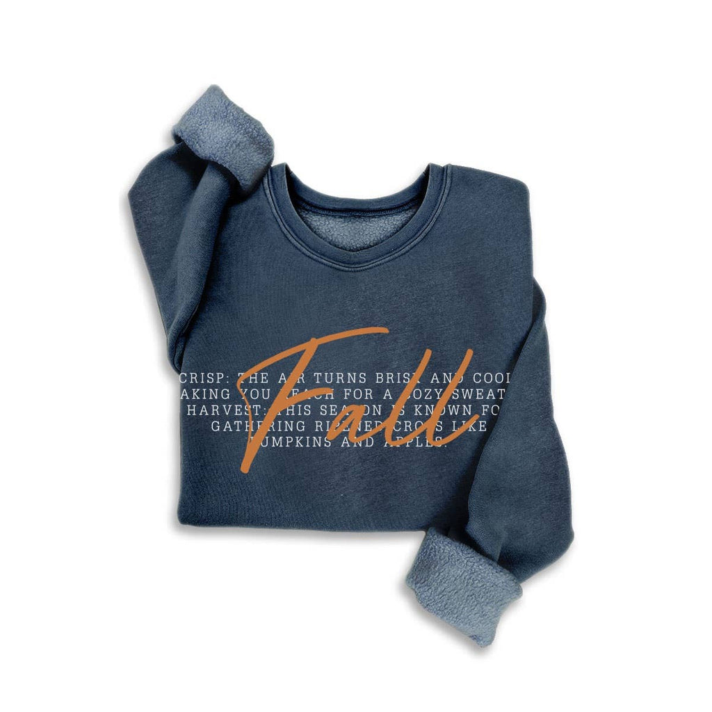FALL MINERAL SWEATSHIRTSh