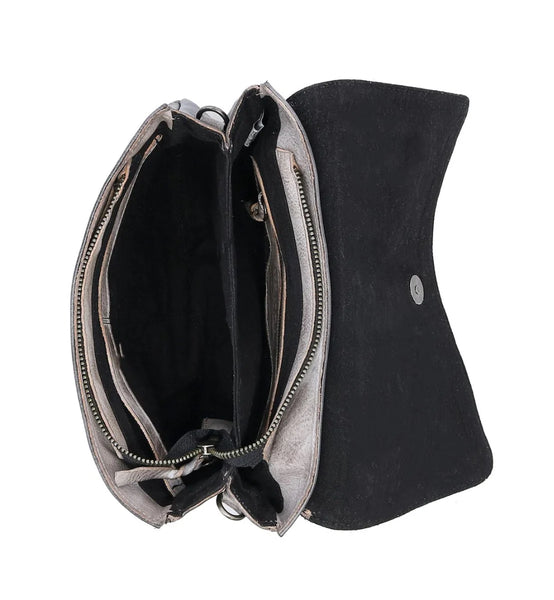 Cleo Crossbody Black Icicle Rustic